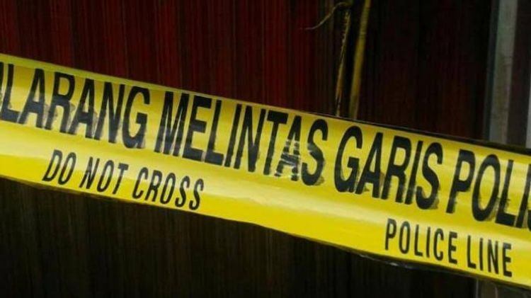Ilustrasi. Garis polisi