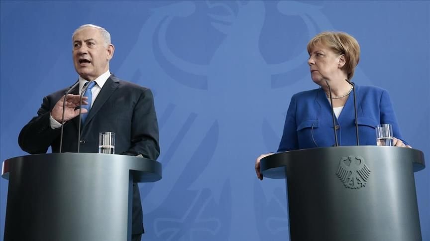 Kanselir Jerman Angela Merkel menegaskan dukungan terhadap Solusi Dua Negara, ini dilakukan untuk menyelesaikan konflik Israel-Palestina. (Foto: Dok Net/ Istimewa).