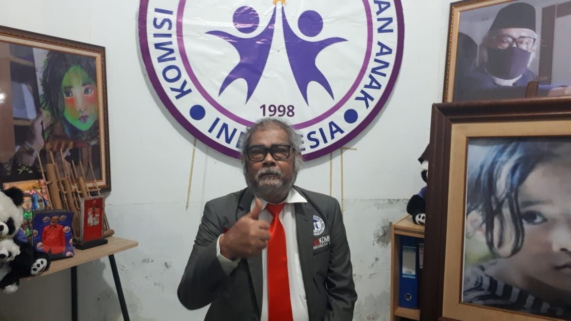 Arist Merdeka Sirait selaku Ketua Unum Komnas Perlindungan Anak