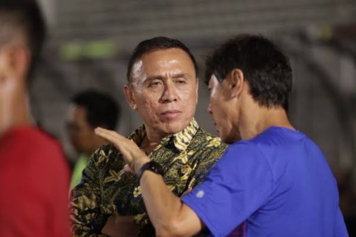 Ketum PSSI Sebut Performa Timnas Terus Meningkat di Bawah Asuhan Shin Tae-yong