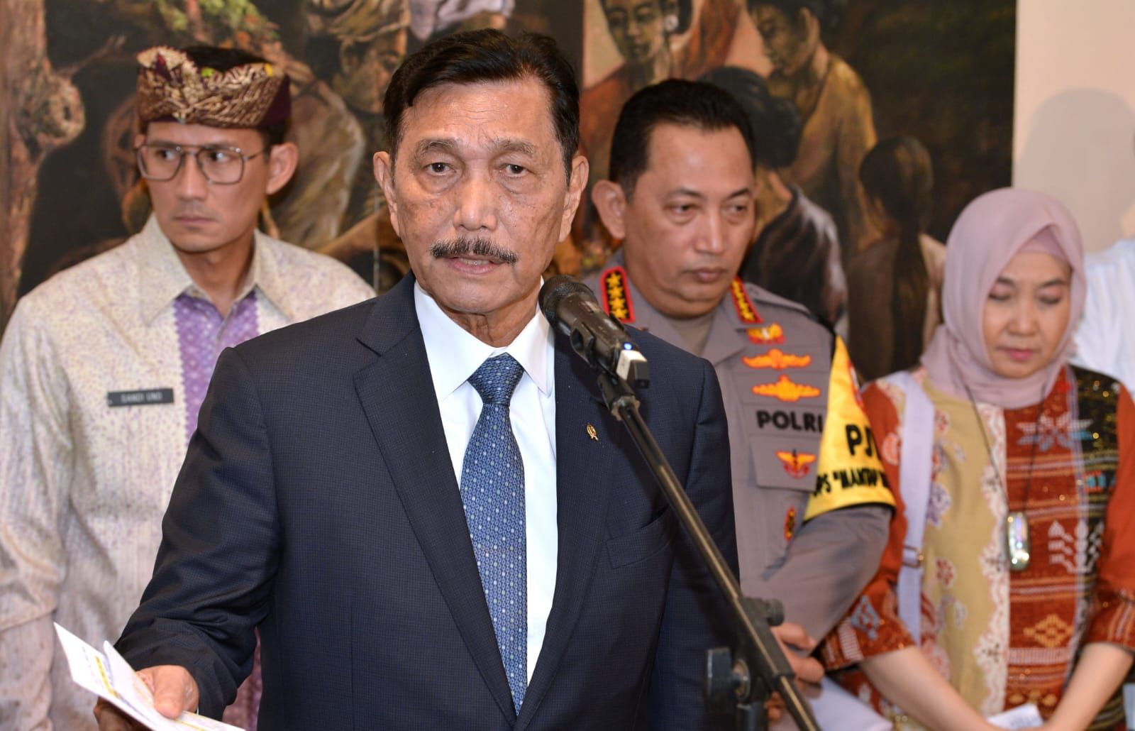 Jajaran Menteri seperti Menko Marves, Menteri Pariwisata, Kapolri dll bicara soal Indonesia jadi tuan rumah World Water Forum ke-10