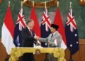 Menhan Prabowo Tanda Tangani Perjanjian Kerjasama Pertahanan RI-Australia di Akmil Magelang