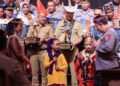 Kapolri dan Ketua Bhayangkari Sapa Dua Anak Pemenang Lomba Setapak Perubahan