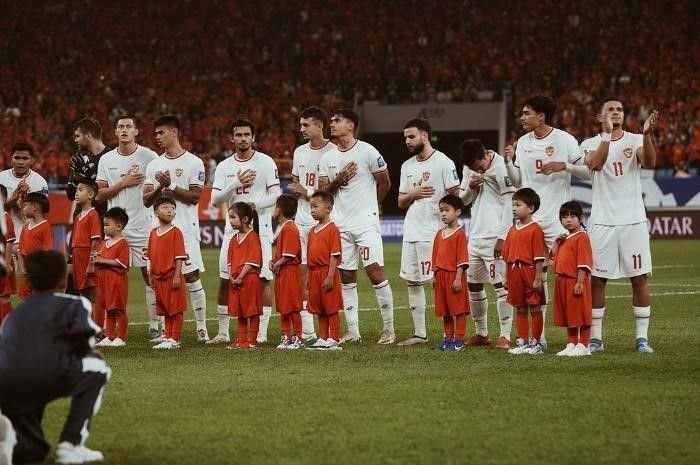 Potret Para Pemain Timnas Indonesia yang diturunkan Pelatih Shin Tae-yong di laga kontra China di ajang Kualifikasi Babak Ketiga Piala Dunia 2026.