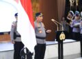 Kapolri Pimpin Kenaikan Pangkat 4 Pati-Pamen Polri