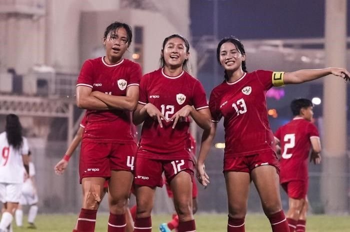 Potret Para Pemain Timnas Putri Indonesia.