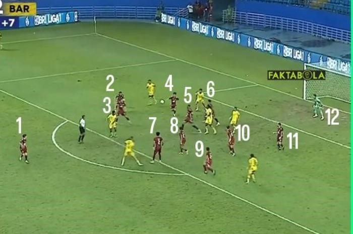 Potret laga PSM Makassar vs Barito Putera di Liga 1 Indonesia 2024-2025, pada Minggu, 22 Desember 2024.