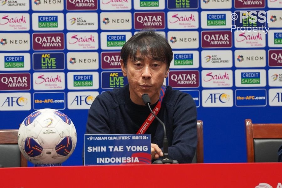 Pelatih Timnas Indonesia Shin Tae Young | Dalam jadwalnya, Indonesia akan menjalani empat laga di penyisihian grup. Mulai dari 9 sampai 21 Desember 2024.