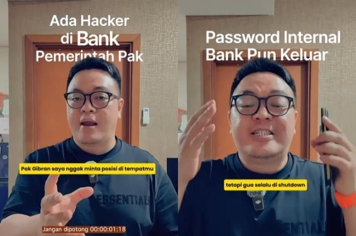 Tudingan dari Selebgram Mr Bert soal ransomware di Bank BRI.