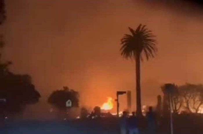 Foto: ancaman kebakaran baru di California