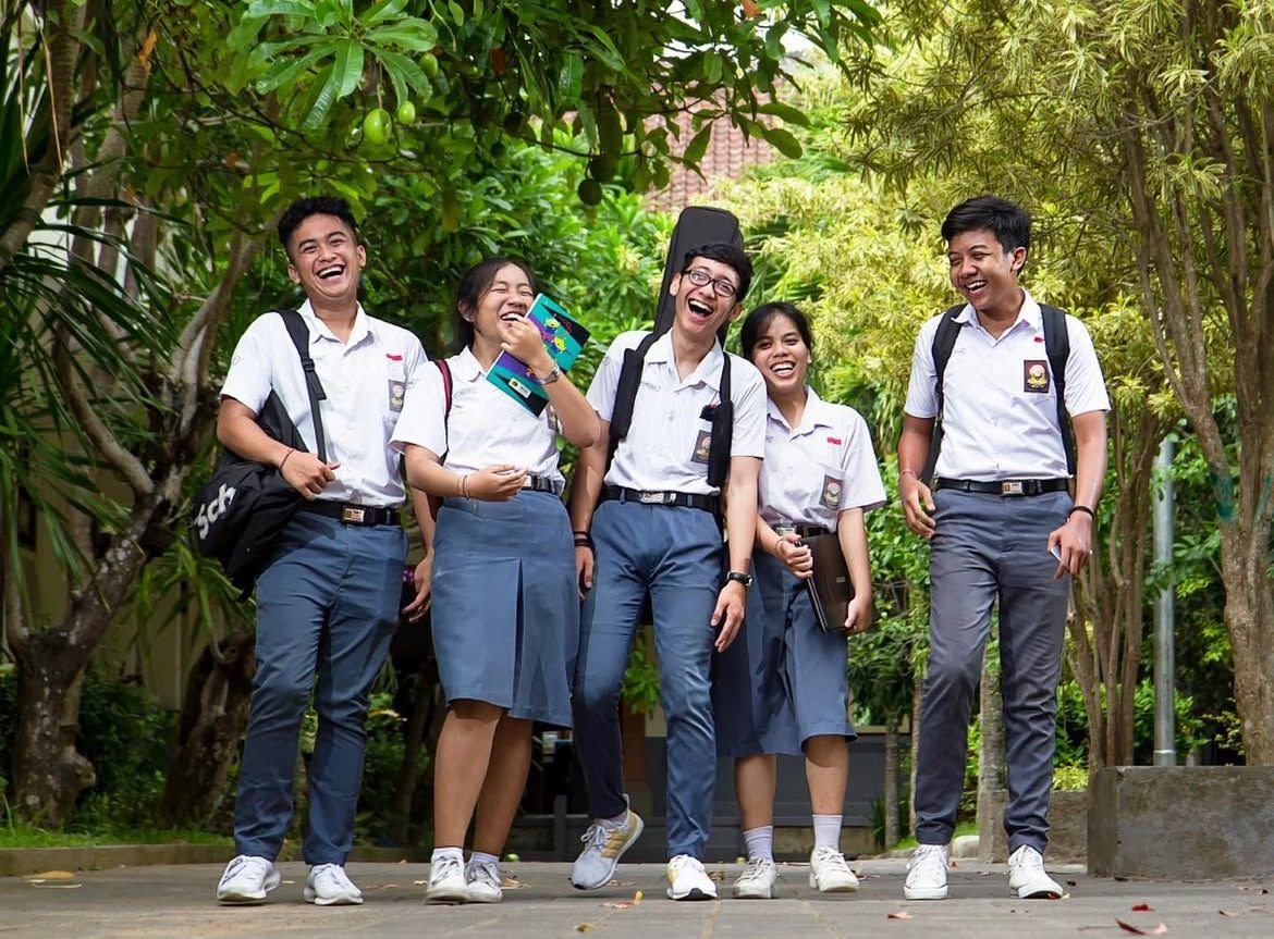 Ilustrasi siswa sekolah