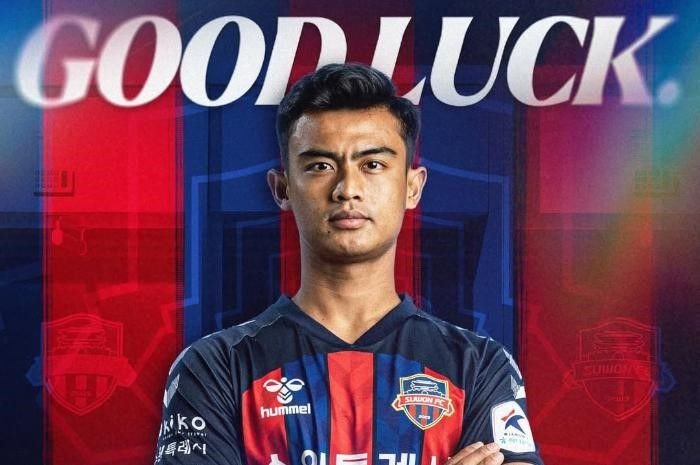 Pemain Timnas Indonesia yang resmi dilepas klub asal Korea Selatan (Korsel), Suwon FC.