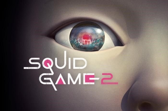 Poster Serial Film Squid Game 2 yang tayang di Netflix.