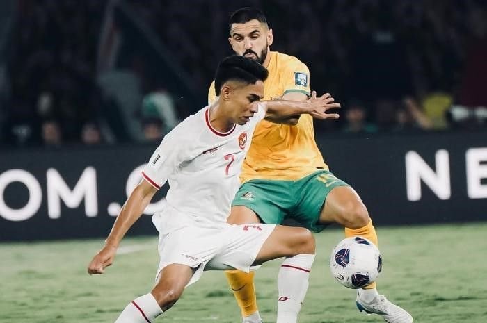 Potret Pemain Gelandang Timnas Indonesia, Marselino Ferdinan.