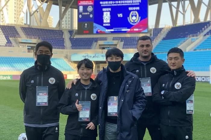 Potret tim kepelatihan Timnas Indonesia di era Shin Tae-yong (STY).