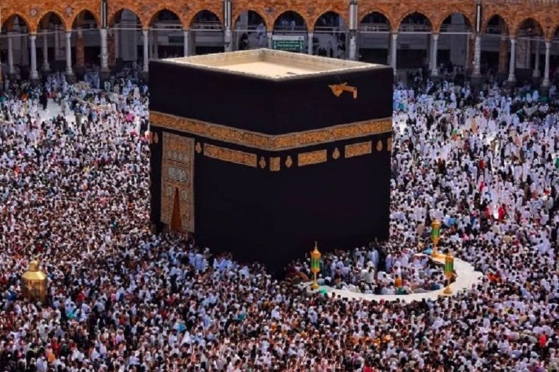 Ilustrasi Kabah saat ibadah haji