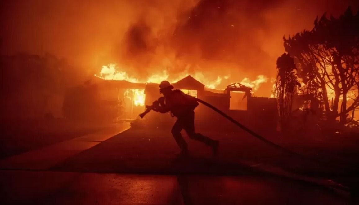 Kebakaran di Los Angeles