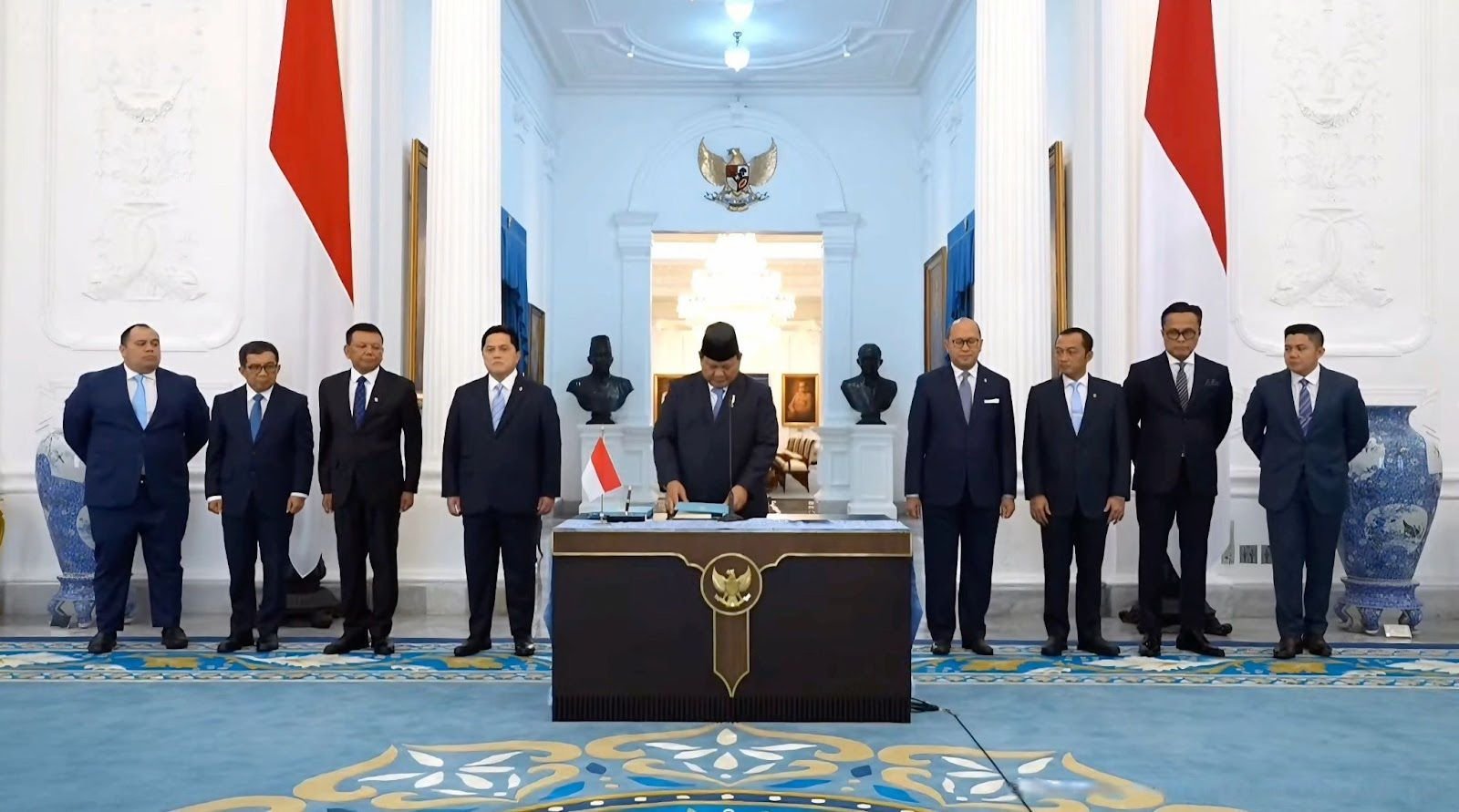 Presiden Prabowo resmi meresmikan peluncuran Danantara pada Senin, 24 Februari 2025.