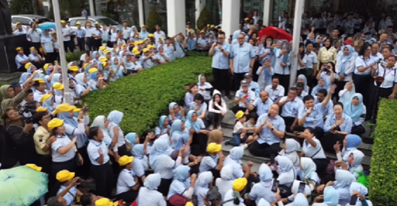 Karyawan Sritex terancam tidak mendapat THR.