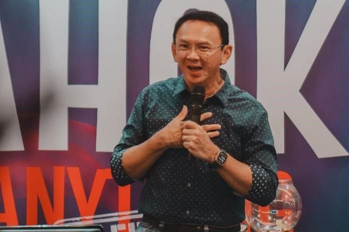 Potret Eks Komisaris Utama (Komut) Pertamina, Basuki Tjahaja Purnama alias Ahok.
