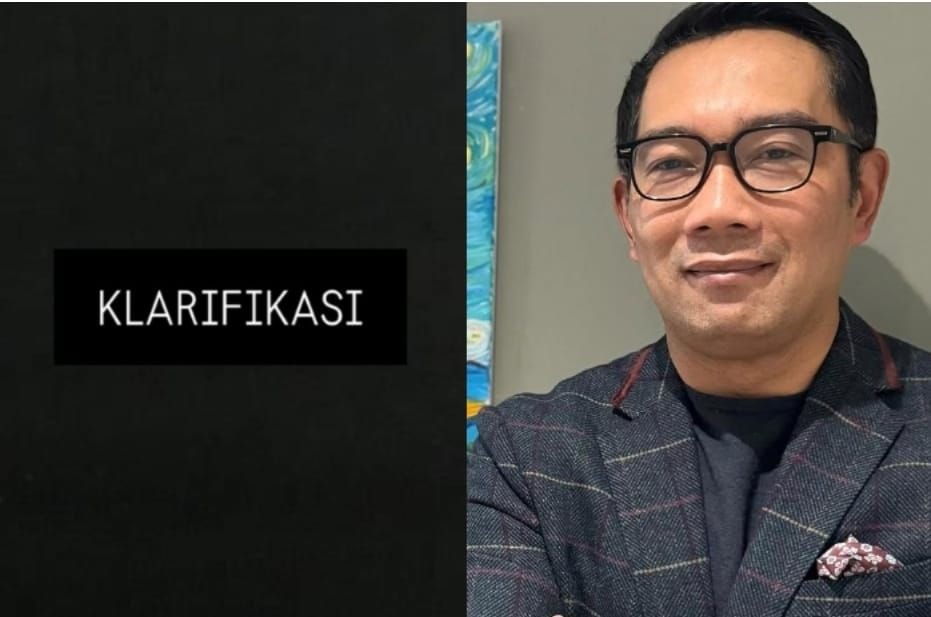 Ridwan Kamil beri klarifikasi terkait kabar perselingkuhannya yang ramai di media sosial.