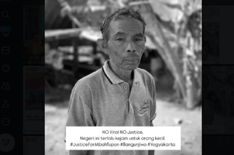 Kasus Sertifikat Tanah Mbah Tupon yang Digadaikan Orang Asing ke Bank.