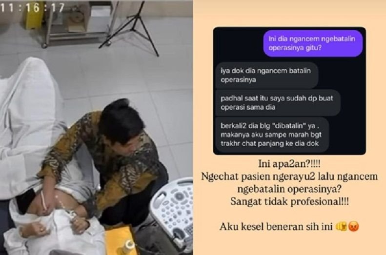 Korban dokter kandungan di Garut ungkap pernah diancam batal operasi.