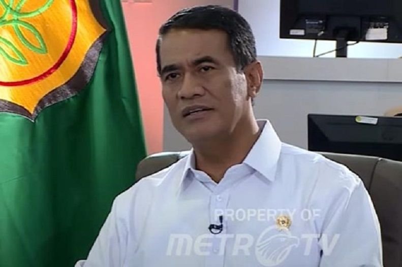 Menteri Pertanian RI, Amran Sulaiman (kanan).