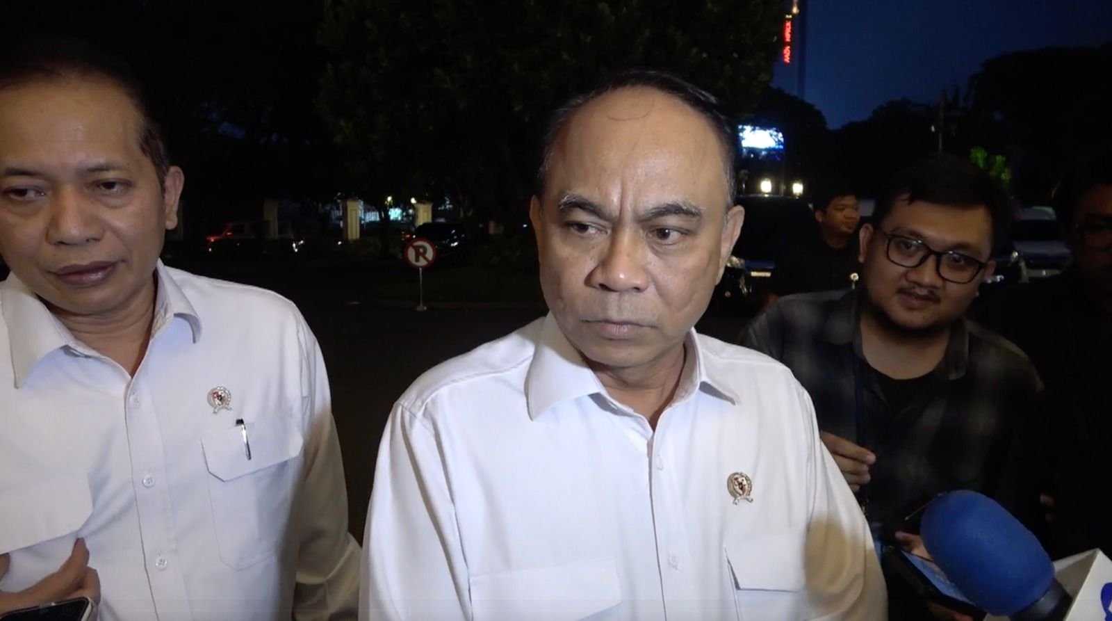 Menteri Koperasi Budi Arie Setiadi di Istana, Jakarta.
