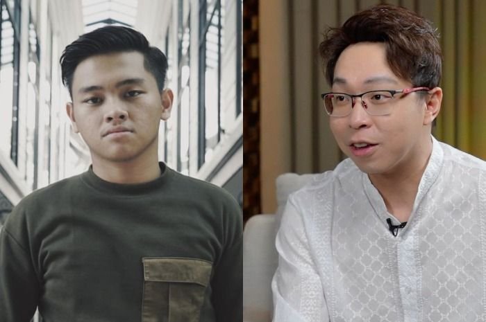 Dokter kecantikan Richard Lee (kanan) dan artis Aldy Maldini (kiri).