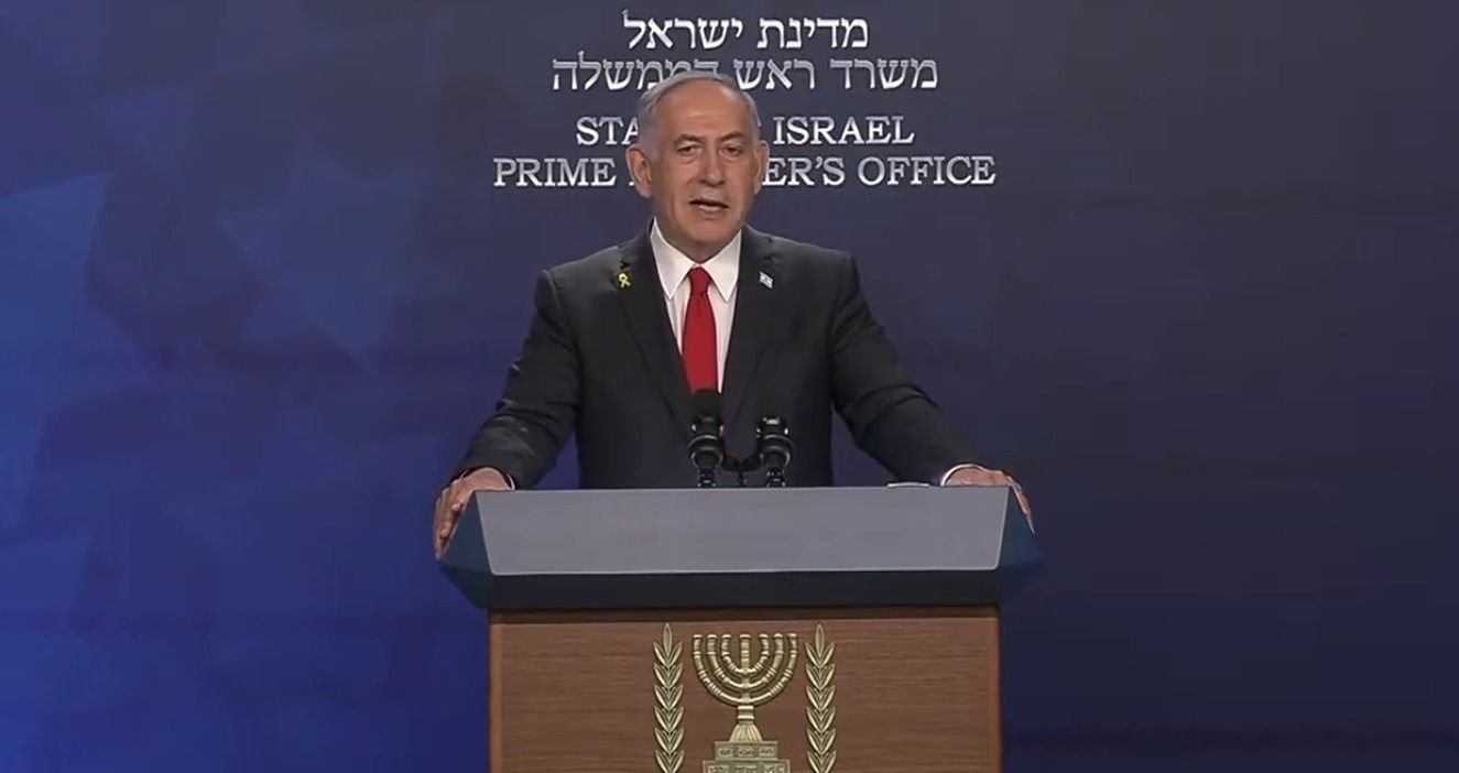 Perdana Menteri Israel, Benjamin Netanyahu.