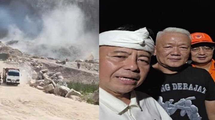 Sekda Jabar menjanjikan santunan untuk para korban longsor Gunung Kuda Cirebon.