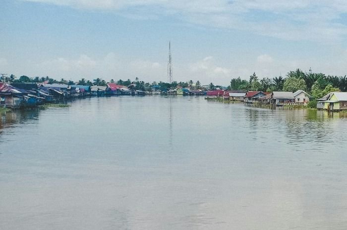 Ilustrasi suatu daerah aliran sungai.