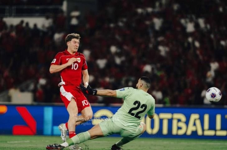 Salah satu penggawa timnas Indonesia, Ole Romeny.