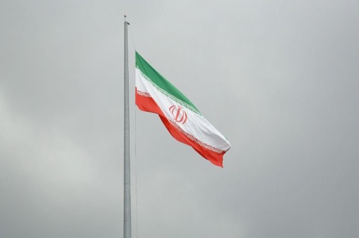Bendera Republik Islam Iran.