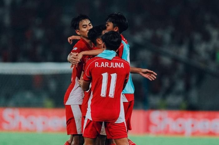 Para pemain Timnas Indonesia U-23.