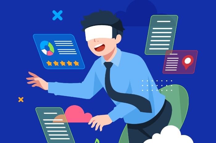 Ilustrasi peran CIO mengubah teknologi memiliki nilai bisnis yang menjanjikan di era digital masa kini.