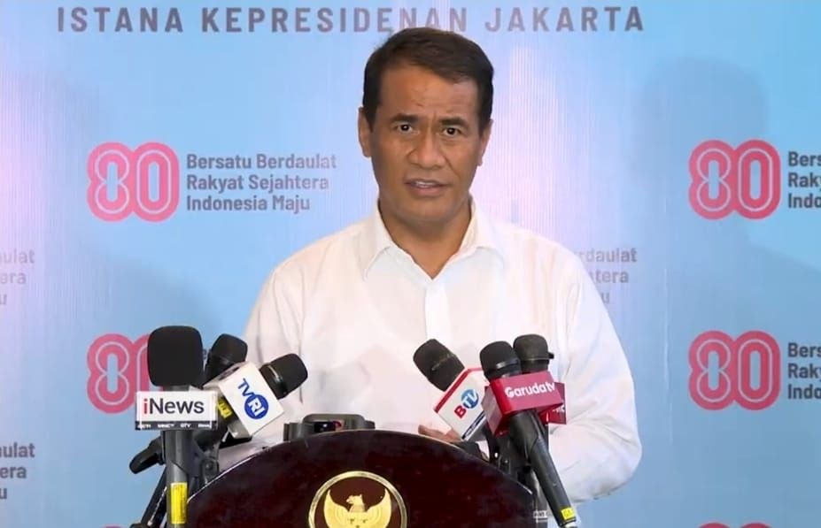 Menteri Pertanian (Mentan) Andi Amran Sulaiman tegaskan Indonesia tak akan melakukan impor beras sampai akhir 2025.