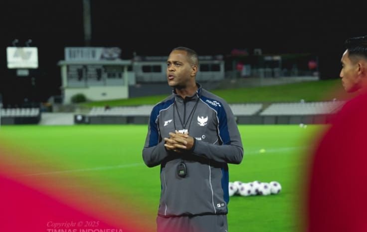 Patrick Kluivert telah melakoni delapan laga bersama timnas Indonesia.