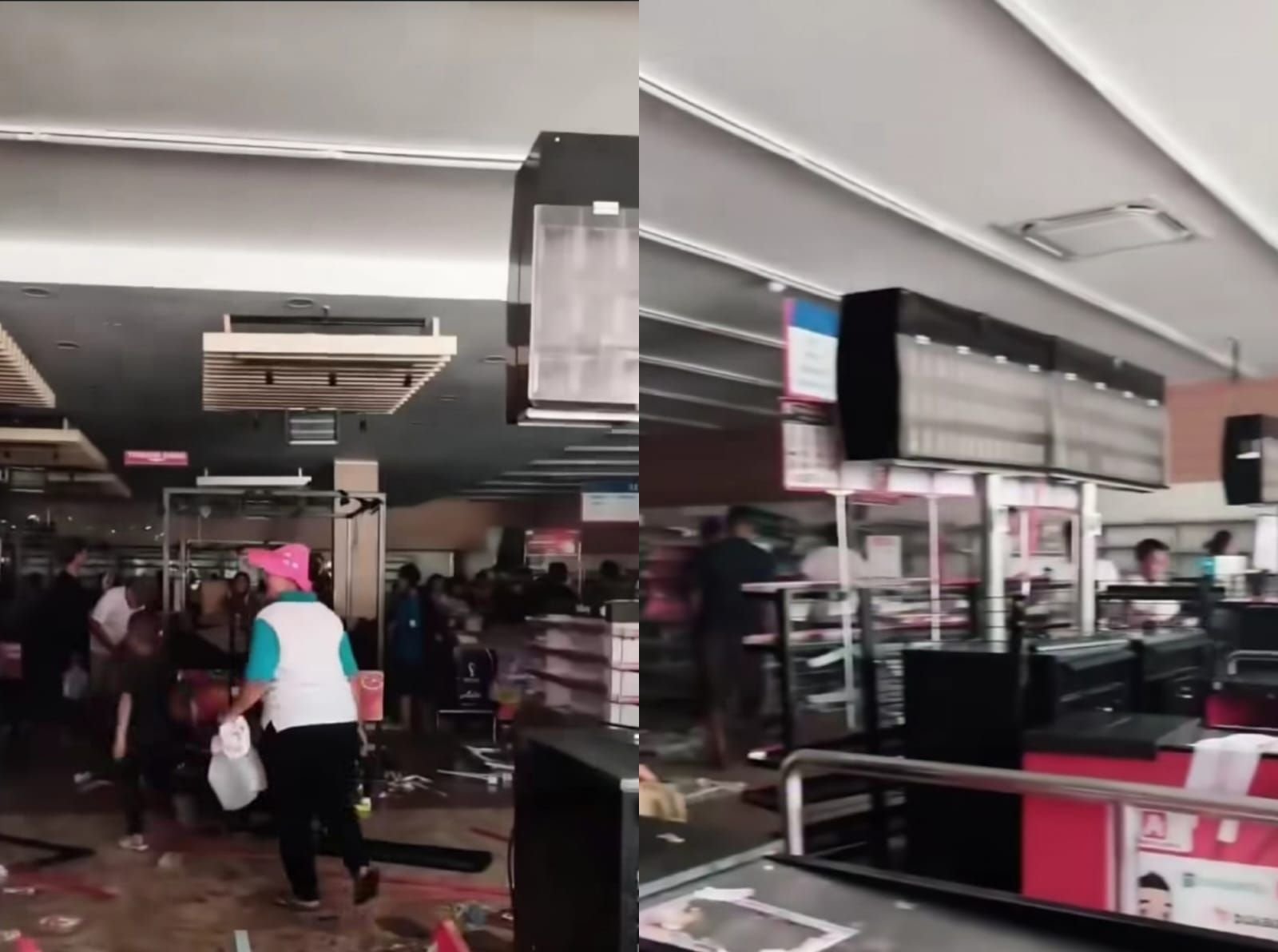 Viral di media sosial aksi penjarahan minimarket di Tapanuli Tengah dan Sibolga.