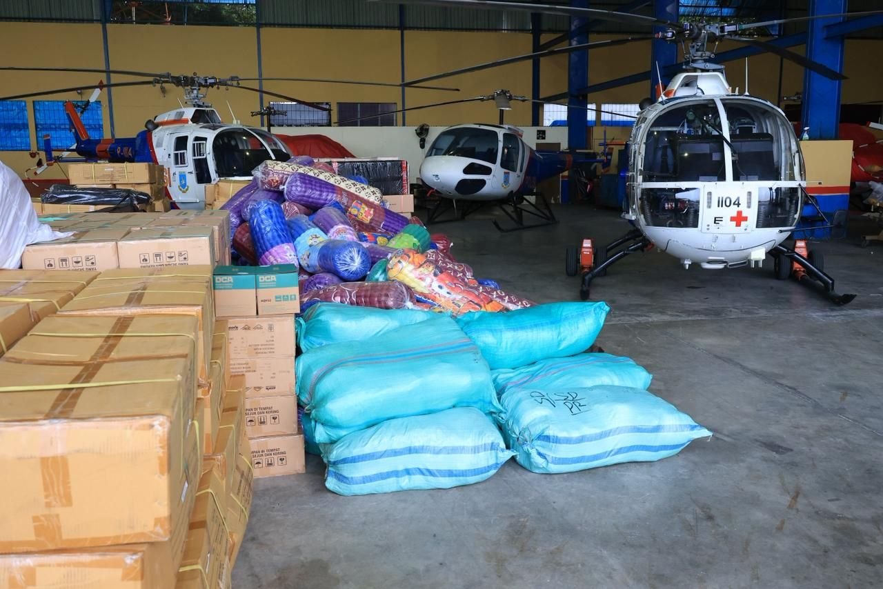 Polri kembali mengirimkan bantuan logistik guna memperkuat operasi tanggap darurat bencana di wilayah Sumatera Utara pada hari Minggu