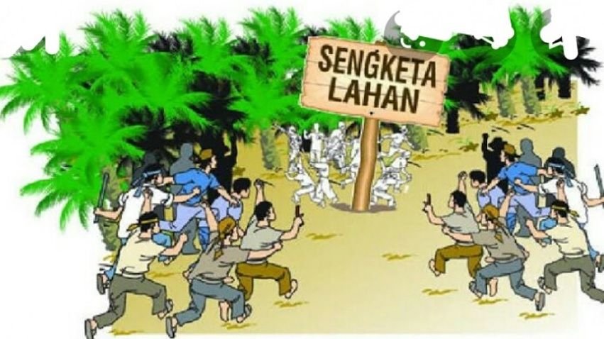 Sengeketa tata kelola lahan antara masyarakat dengan pihak swasta