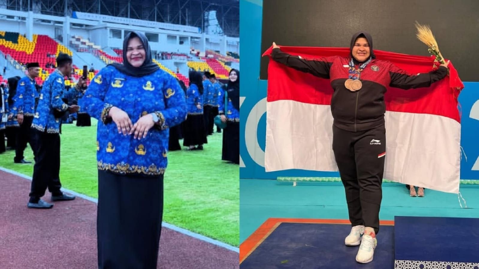 Curhatan atlet angkat besi asal Aceh, Nurul Akmal usai pelantikan PPPK Paruh Waktu.