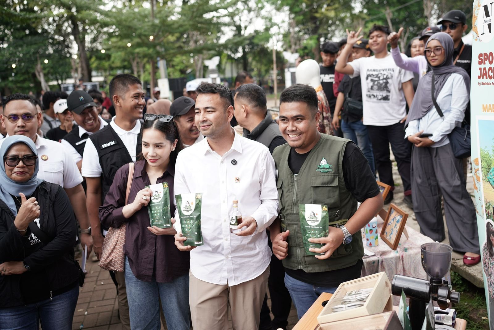 Raffi Ahmad melakukan kunjungan ke Kabupaten Subang pada 31 Januari 2026, dalam rangka agenda "UKP Mendengar" titik ke-20.