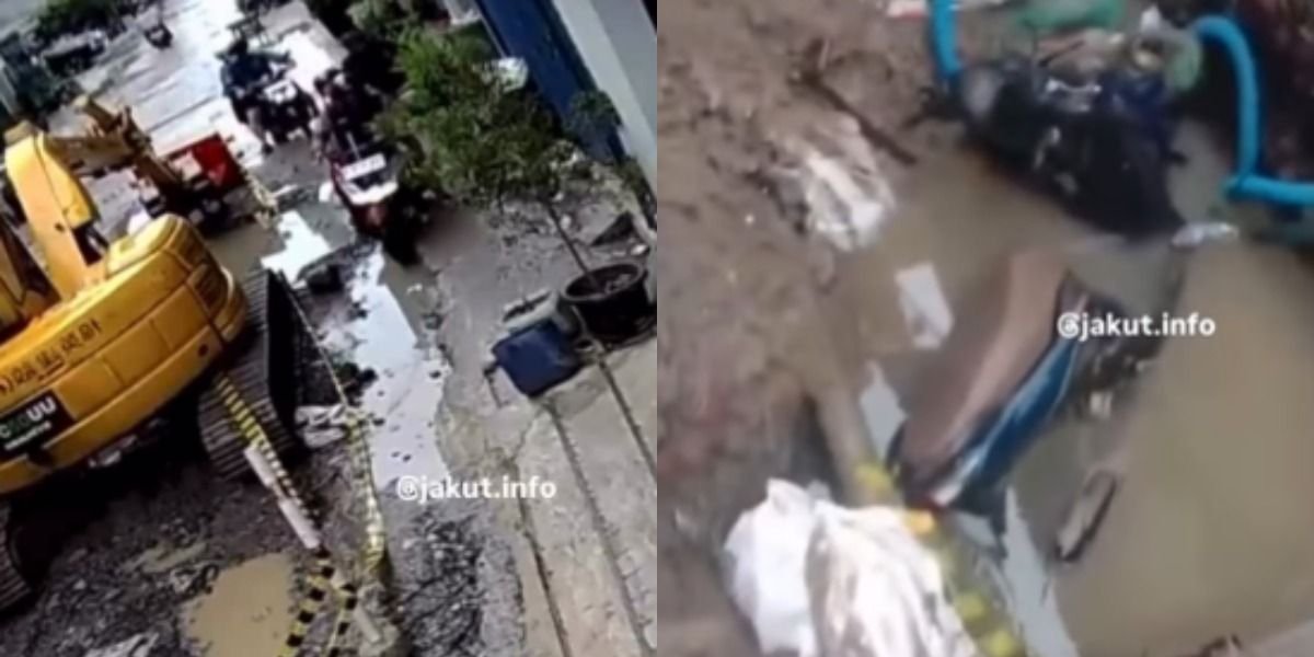 Menyoroti insiden pemotor yang tercebur akibat galian rawan dalam proyek pengelola air limbah di Penjaringan, Jakarta Utara (Jakut).