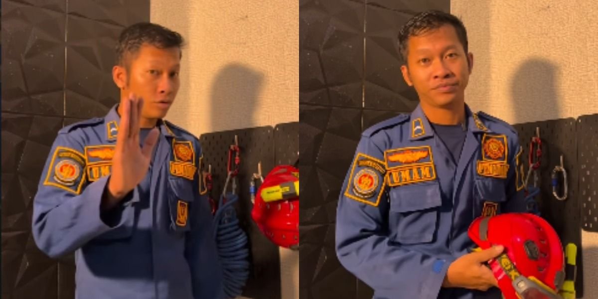 Menyoroti penuturan seorang petugas Damkar yang mengaku mendapatkan teror setelah membagikan konten edukasi terkait fungsi helm.