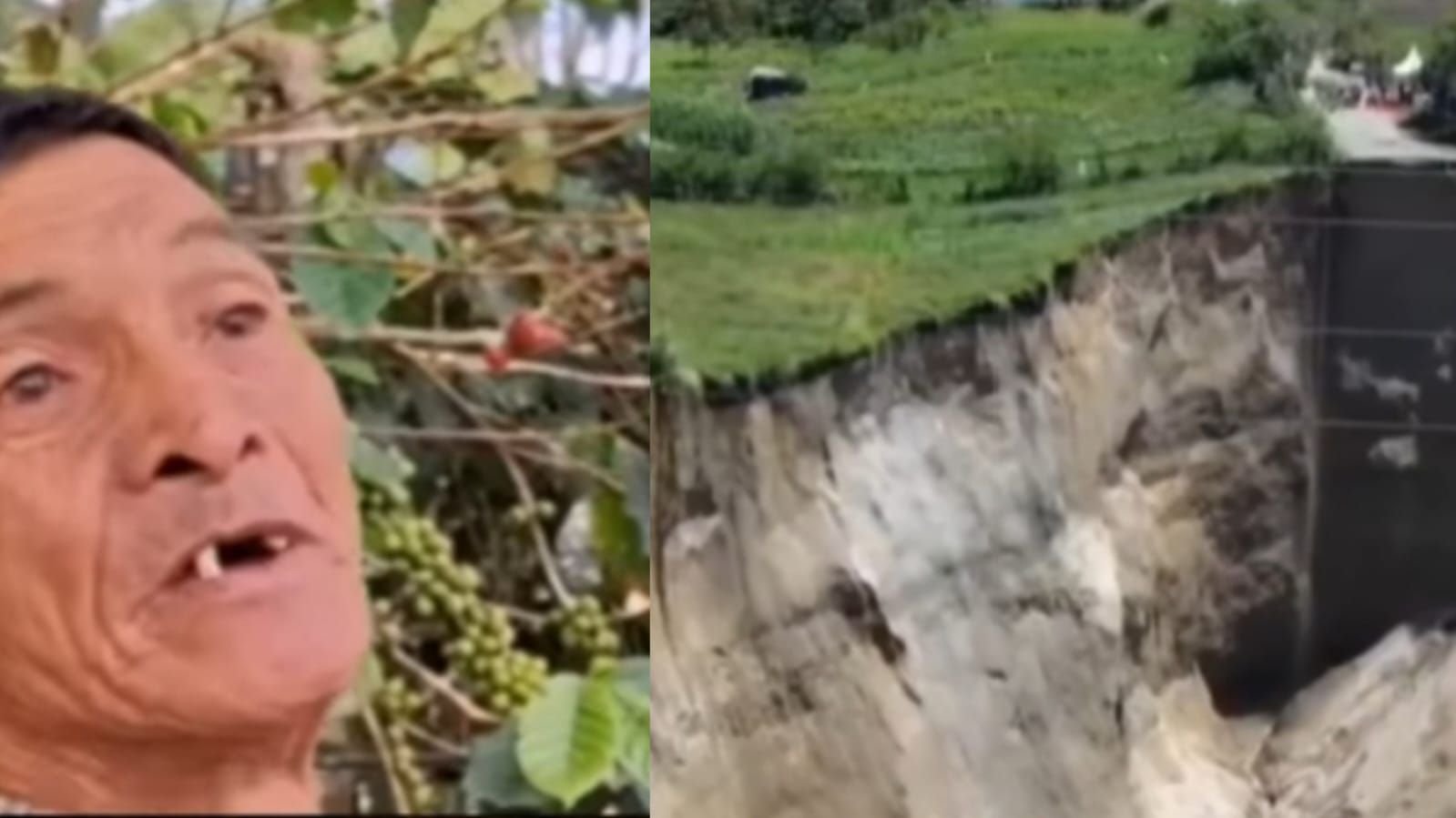 Cerita warga Pondok Balik, Aceh Tengah mengenai nasib perkebunan kopinya yang hilang karena lubang raksasa.