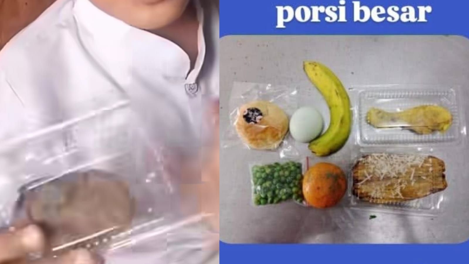 Viral pengakuan MBG hanya mendapat ubi bakar di Majalengka.