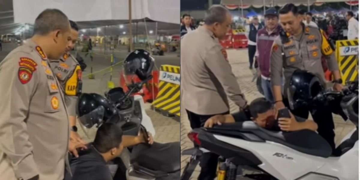 Mengintip kisah pilu yang dialami pemudik asal Lampung yang dikabarkan ibundanya wafat di tengah perjalanan pulang dari Banten.