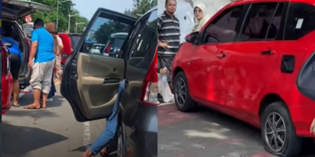 Menyoroti insiden mobil-mobil pengunjung mendadak dalam kondisi kempes usai terparkir di kawasan Monas, Jakarta.